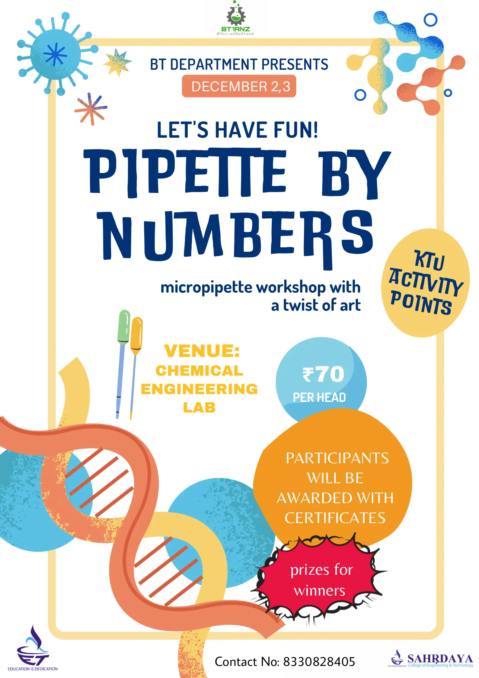 Pipette By Numbers
